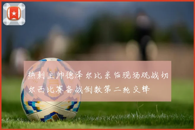 热刺主帅德泽尔比亲临现场观战切尔西比赛备战倒数第二轮交锋
